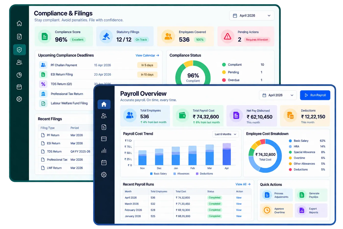 Payroll Automation ERP module